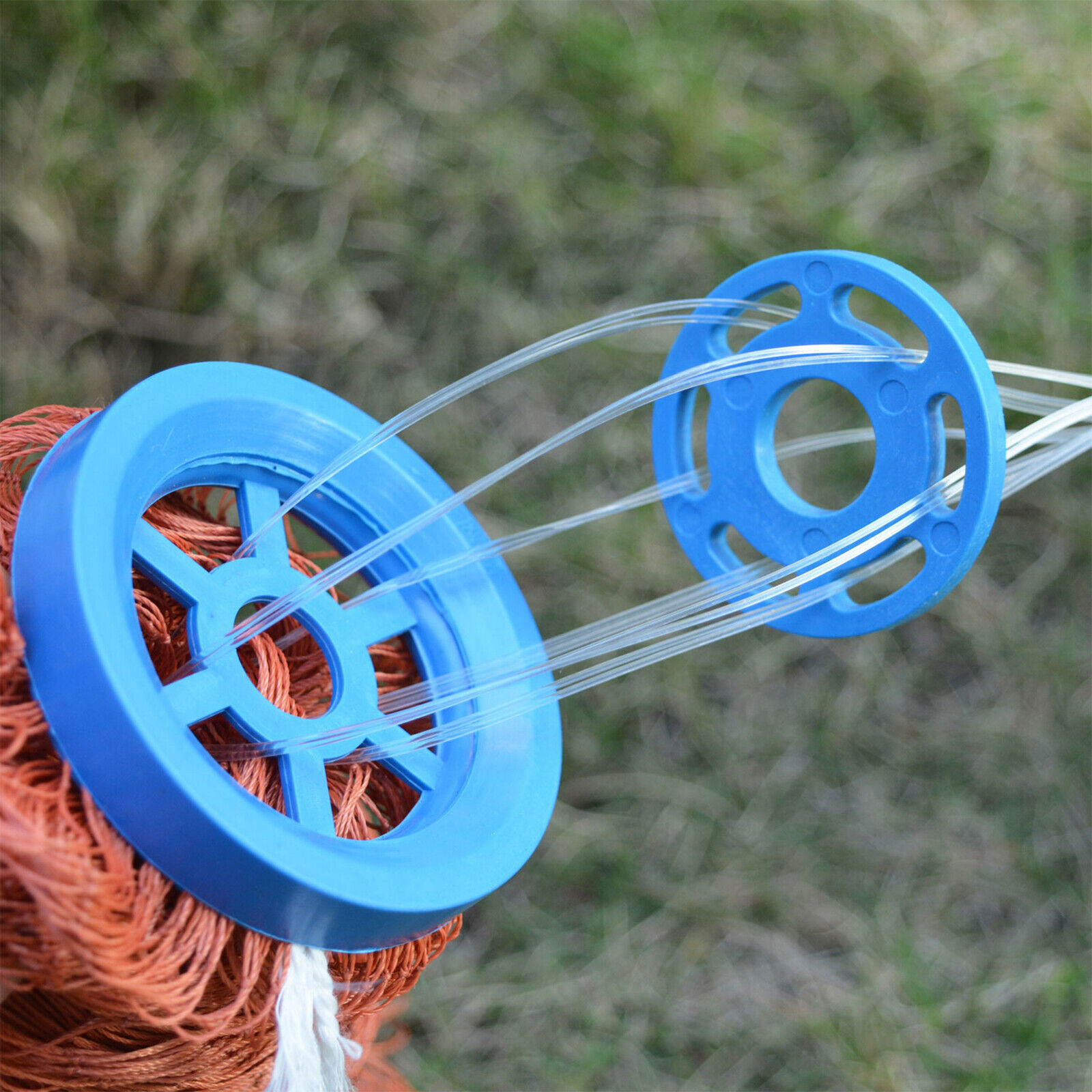 6/8/10/12/16/20FT Fishing Cast Net Bait Easy Throw Hand Cast Nylon Mesh