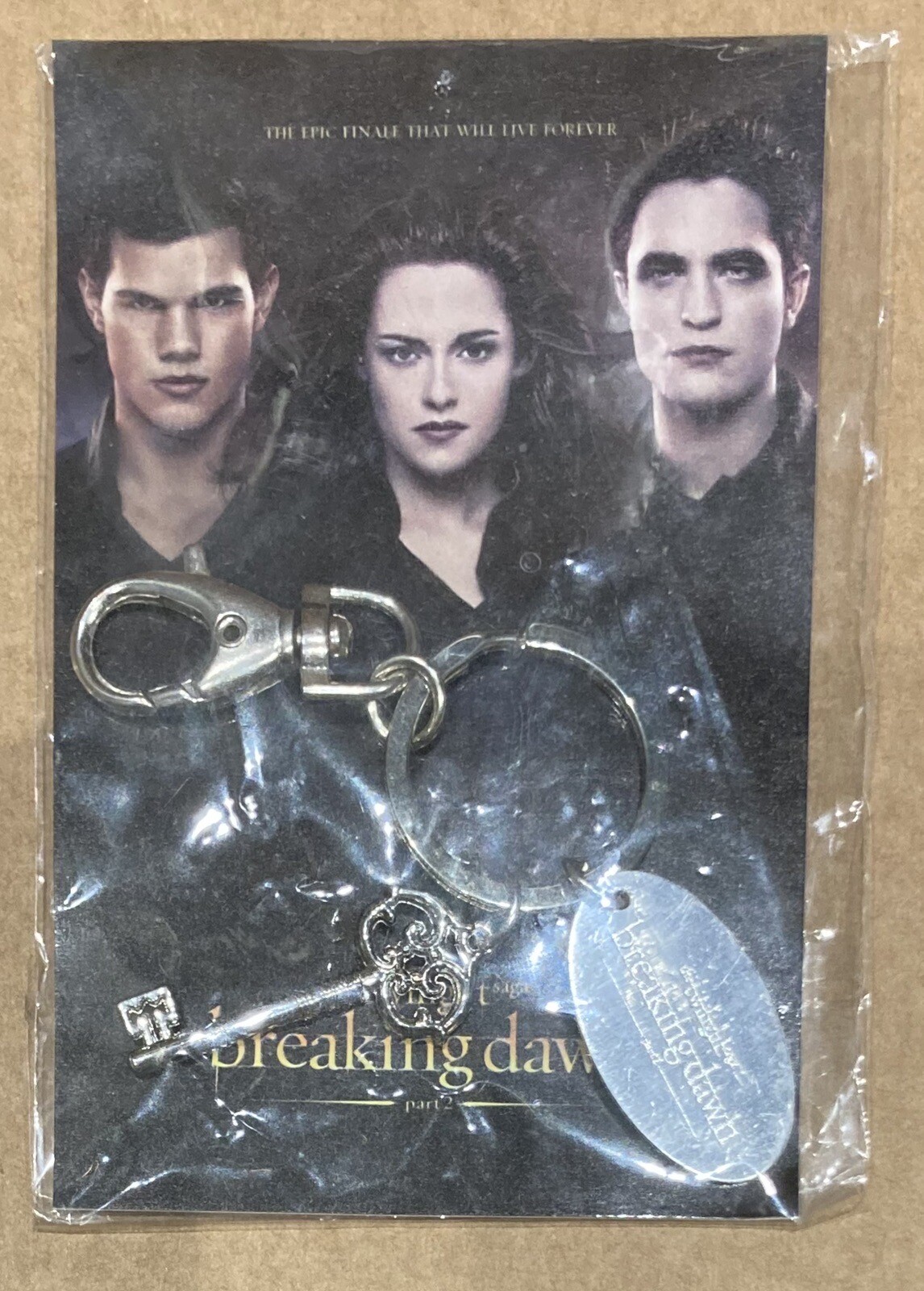 The Twilight Saga - Breaking Dawn Part 2 - Vintage Keychain - NEW