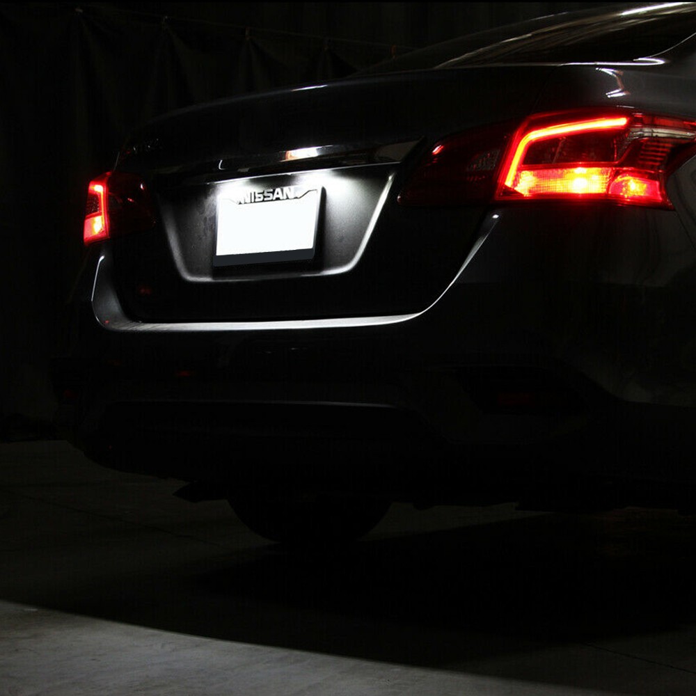 AUXITO LED License Light Plate Tag Lamp For Nissan Altima Maxima Rogue Sentra