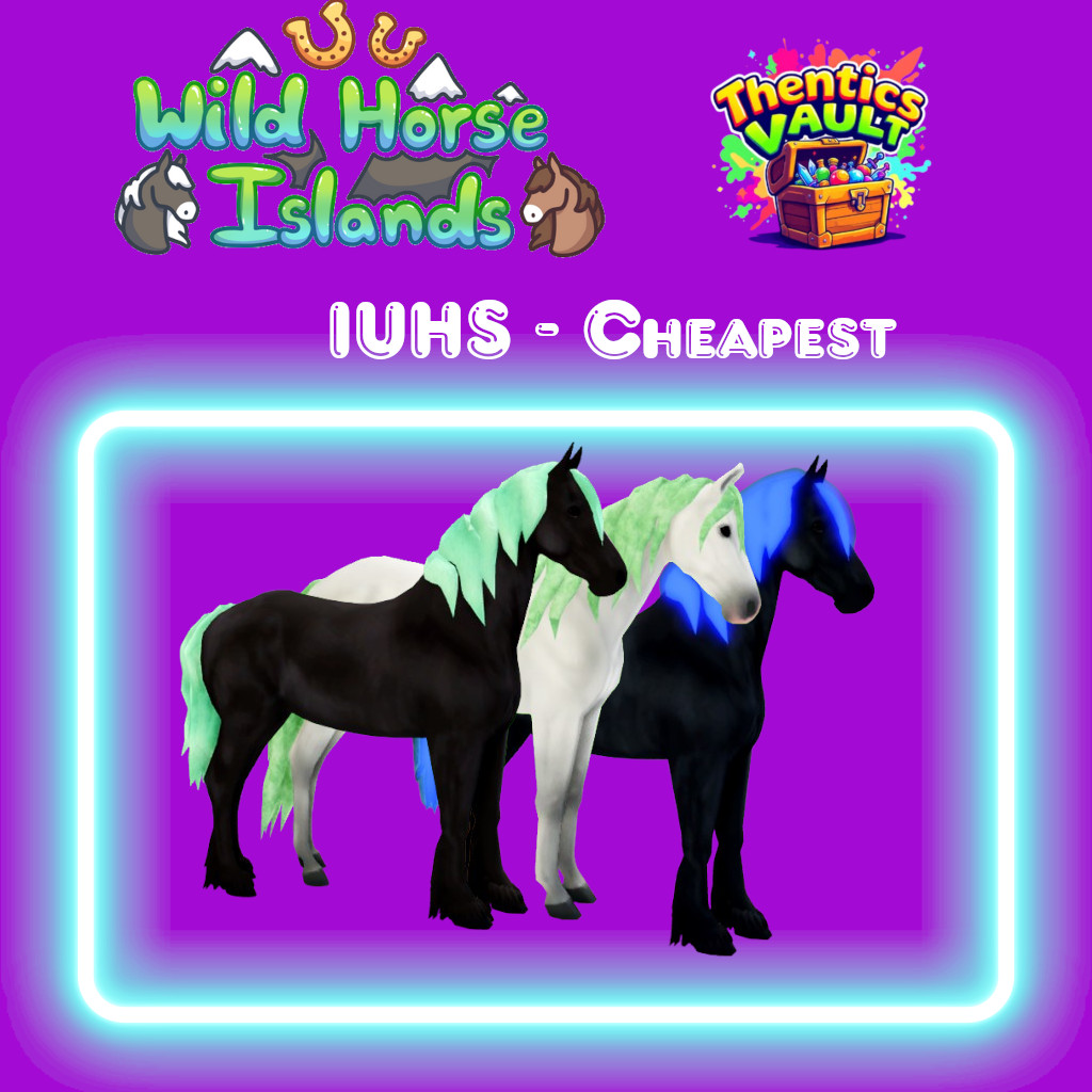 Wild Horse Islands - IUHS, Tokens, Hearts - Beat any prices! Big Restock! 06/03
