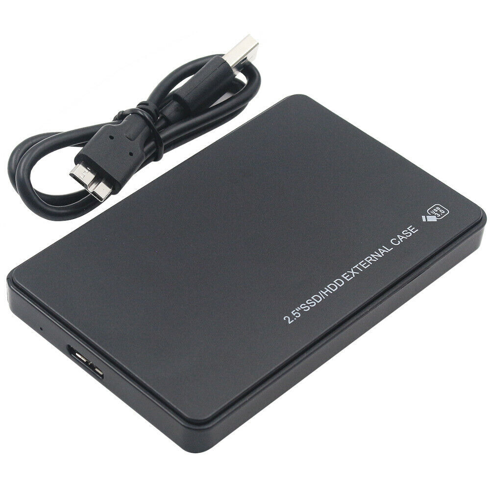 2.5" SATA USB 3.0 Hard Drive Disk HDD SSD Enclosure External Laptop Case