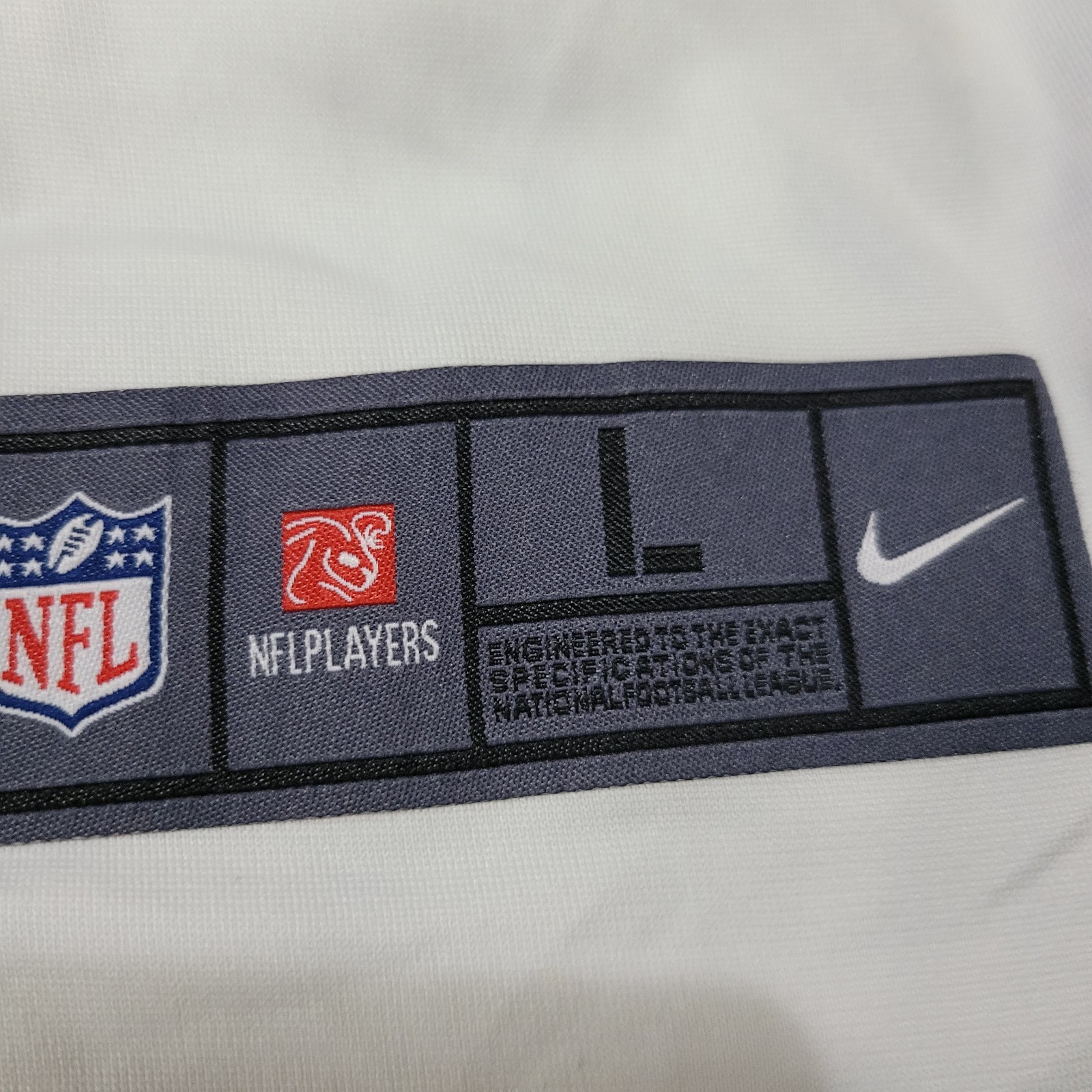 Tom Brady New England Patriots Nike Limited Jersey Size Large 100th Anniversary