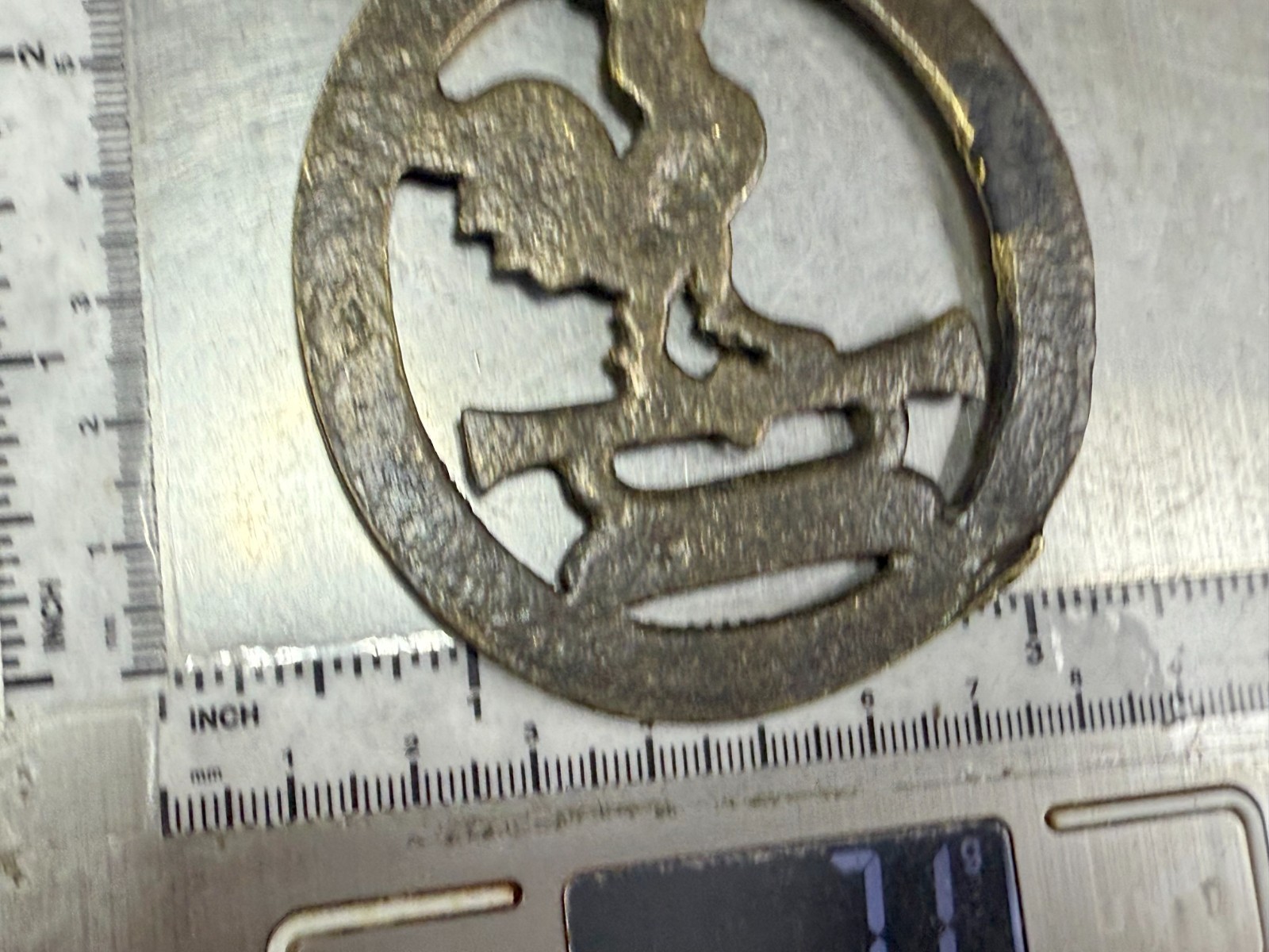 Rooster Cockerel Trumpet Openwork Bridle Harness Horse Saddle Medallion