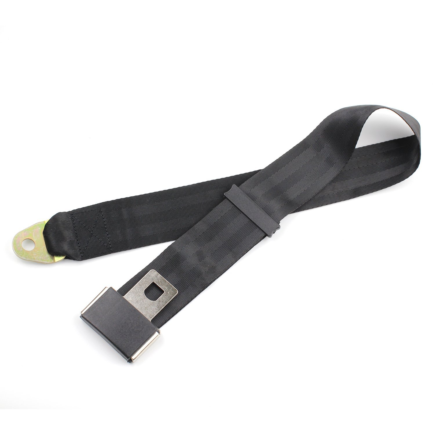 2Pack Universal Lap Seat Belt 2 Point Adjustable Retractable Car Single Seat Lap