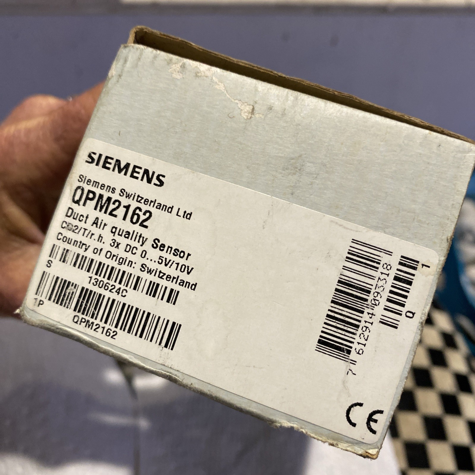 SIEMENS QPM2162 DUCT AIR QUALITY SENSOR NEW OPEN BOX