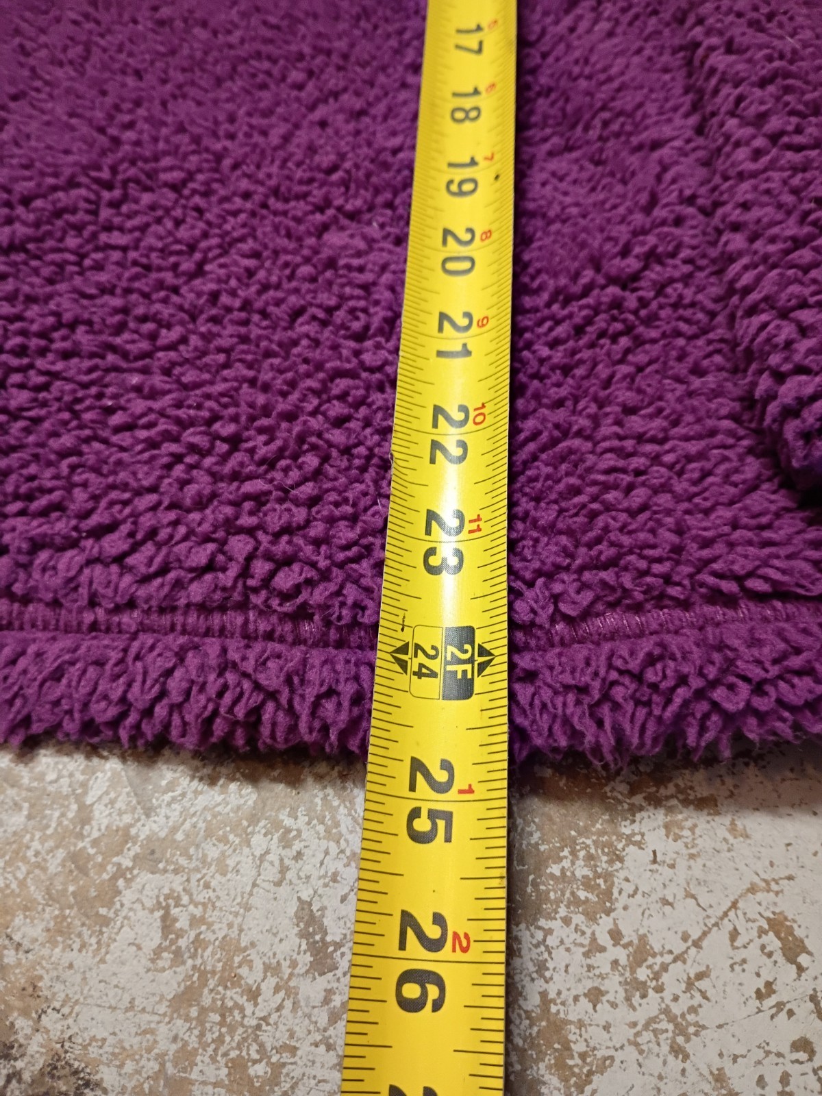 Women's Purple Sherpa Fleece Pullover Sweatshirt Winnie The Pooh Disney Size M