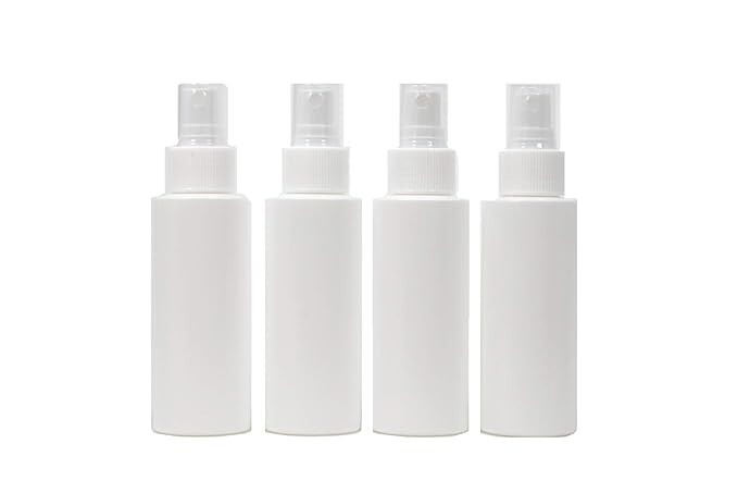 Plastic Spray Bottle Fine Mist 12 Set 3.38 Oz Reusable Sprayer