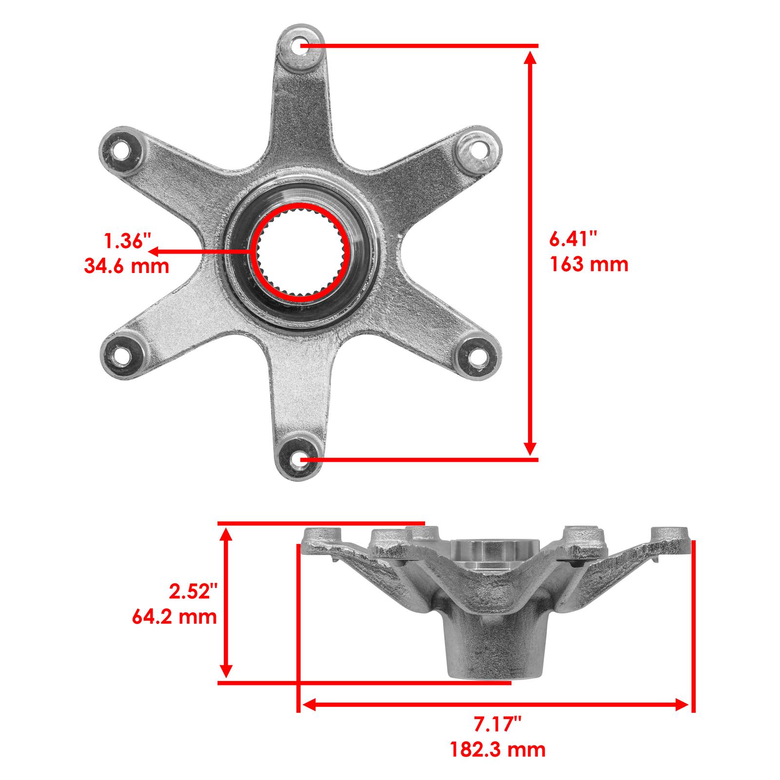 Rear Axle Sprocket Hub Collar for Yamaha Banshee 350 YFZ350 YFZ350Le 1989-2006