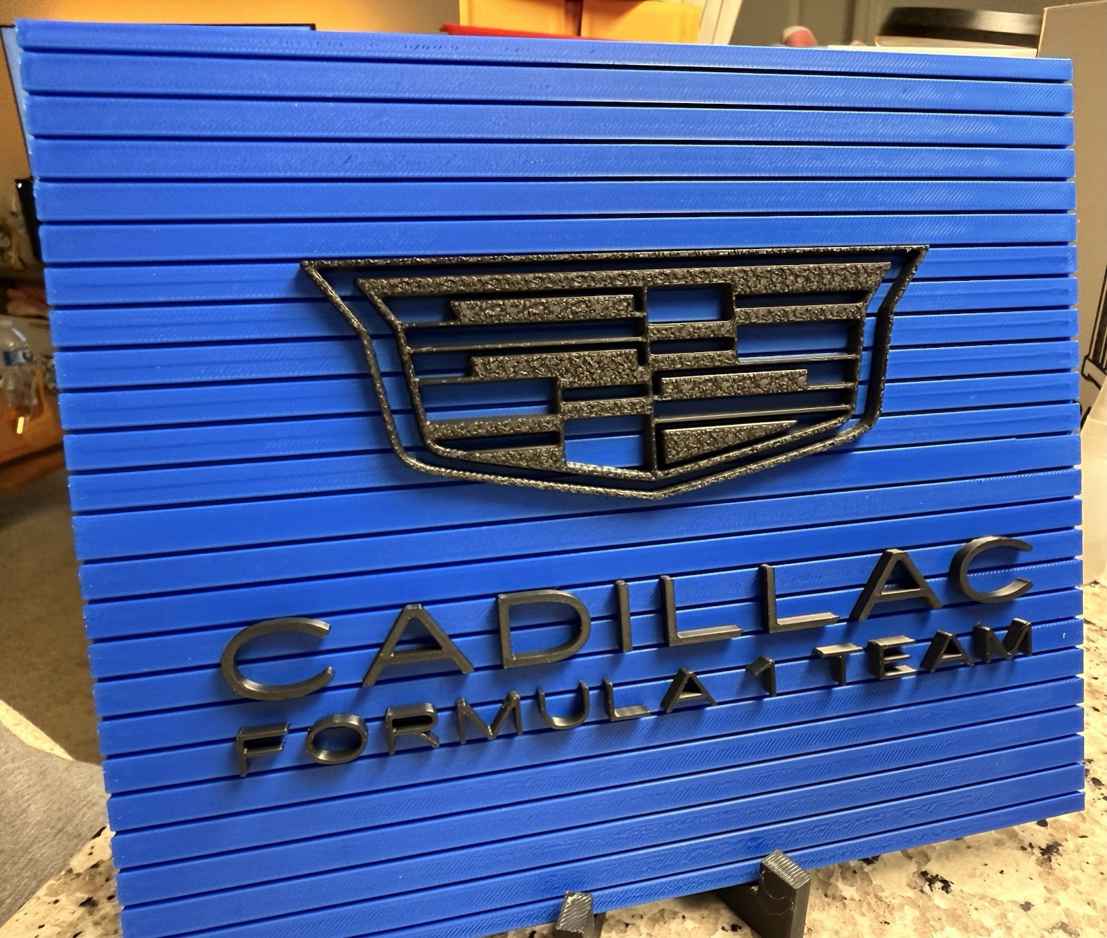 Cadillac F1 Team Logo Display Wall Art Sign Decor  F1 Collector Racing Fan Gift