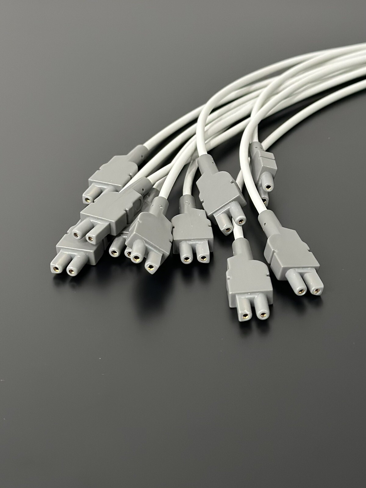 GE Mac 5500 ECG Leadwire Set of 10 w/ Banana Adapters - Ships Same Day