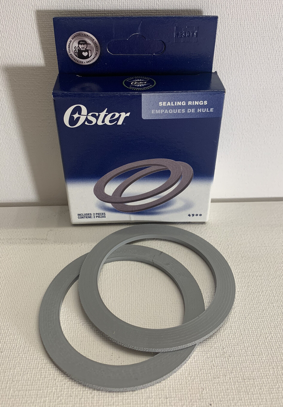 Genuine Oster Blender Blade 4961 with 2 Oster Sealing ring pack 4900 New