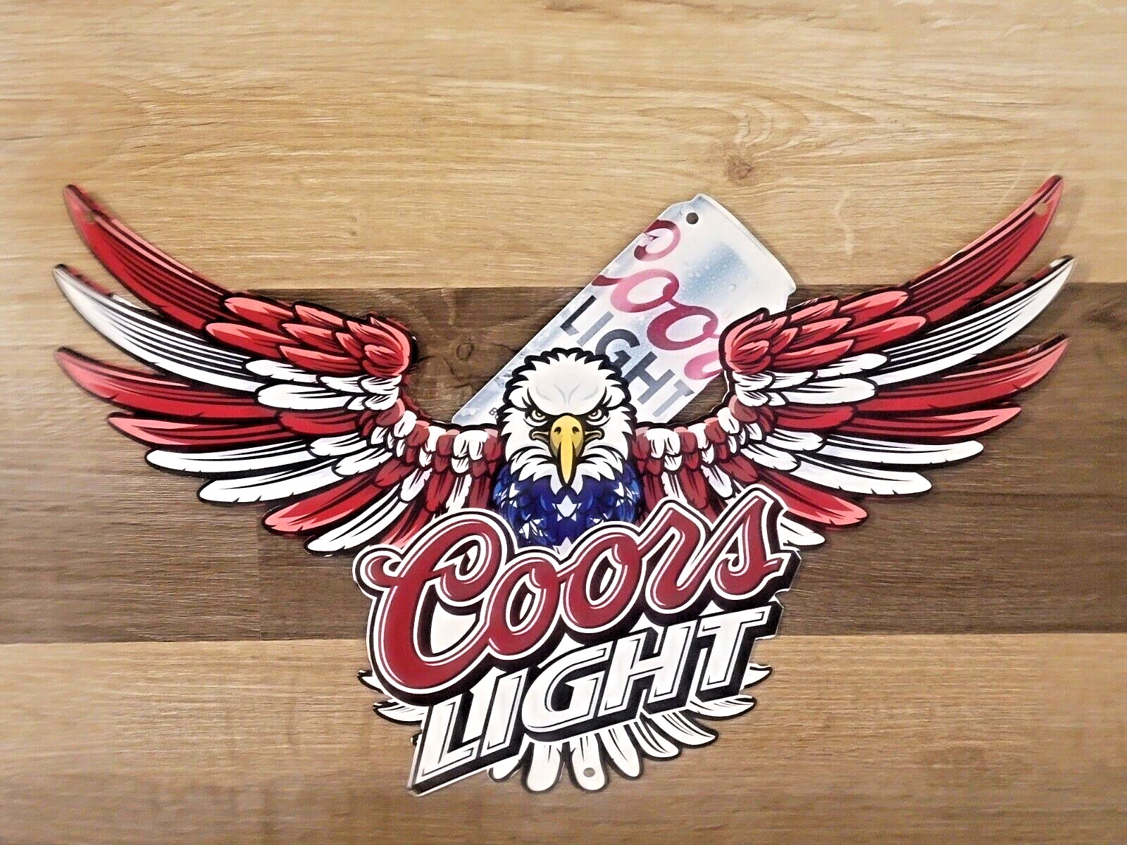 Coors Light American Eagle Metal Sign Man Cave Bar Decor Beer Sign New