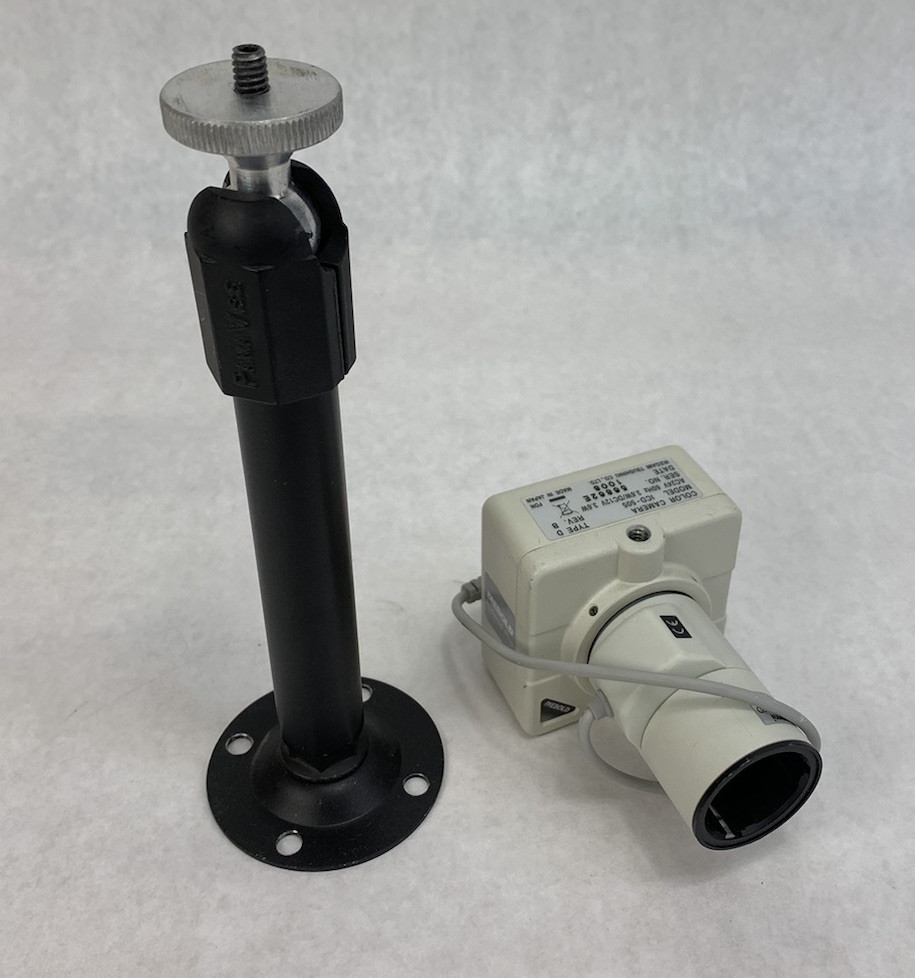 Diebold ICD-505 Color Camera Ikegami 1/3" 2.8-12mm w/Stand