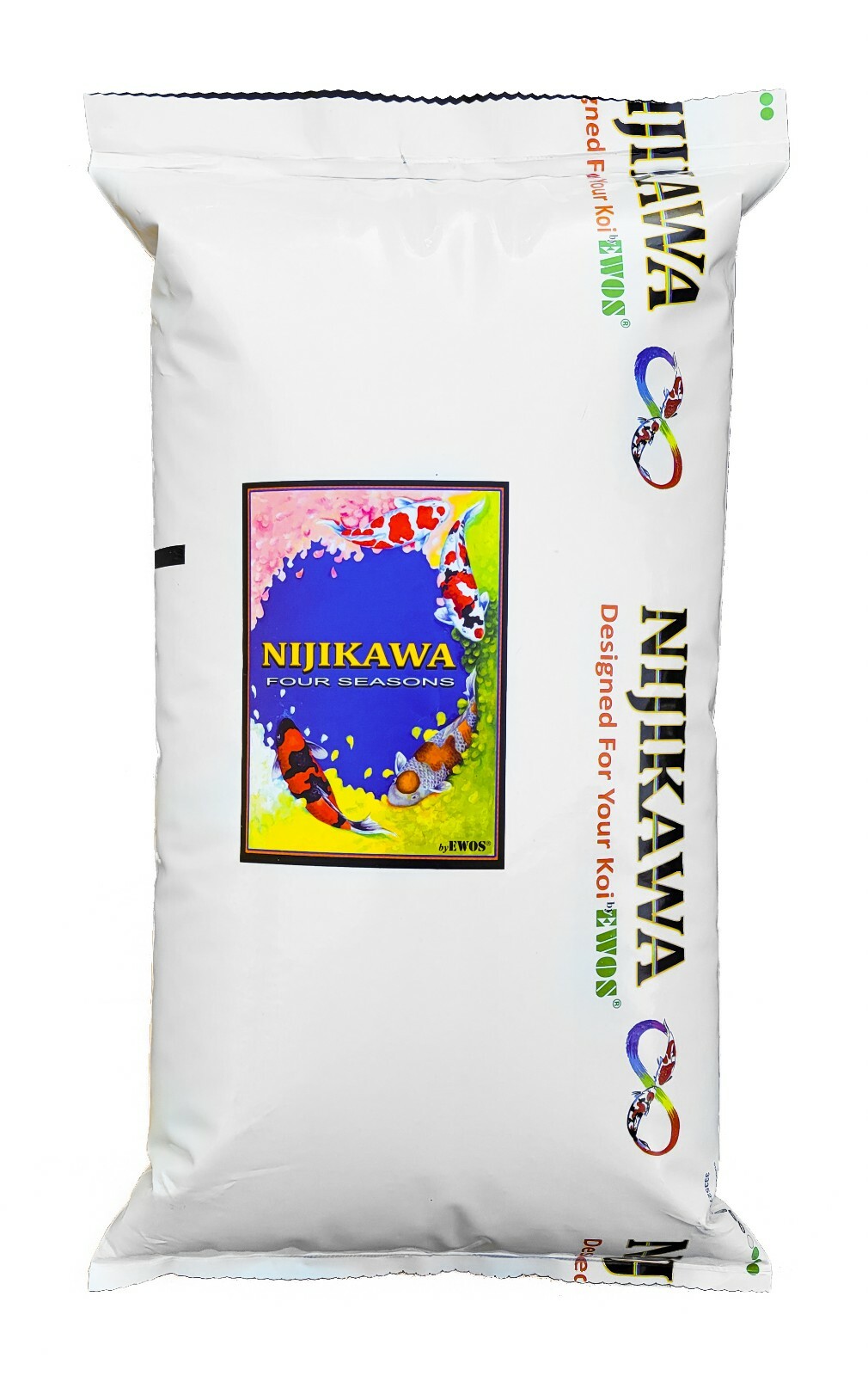 Nijikawa Four Seasons Premium Koi Food 15lb 5mm float •Authorized eBay Dealer•