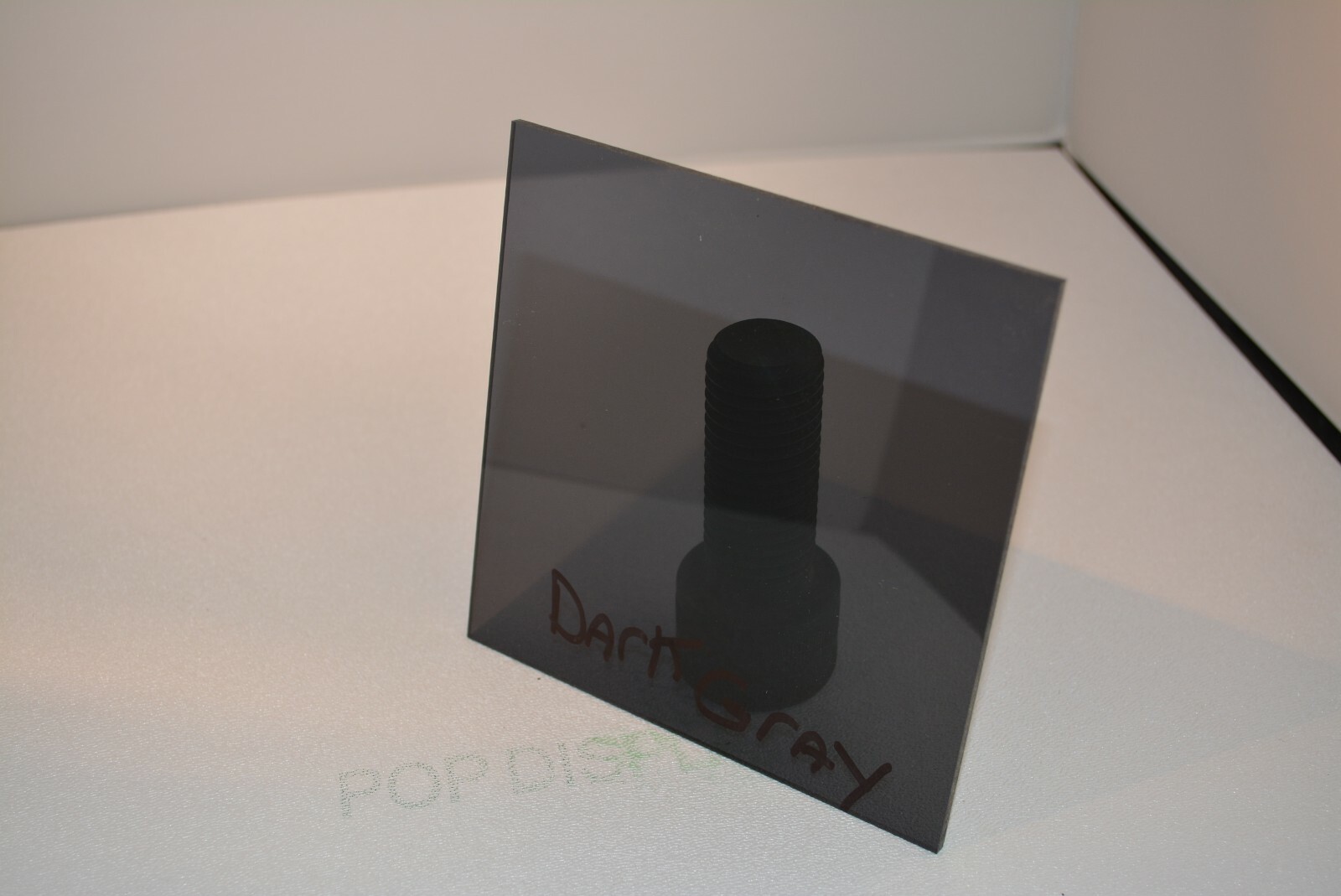 Polycarbonate Lexan Sheet Dark Gray Smoked 1/8" Color #7135 CHOOSE A SIZE