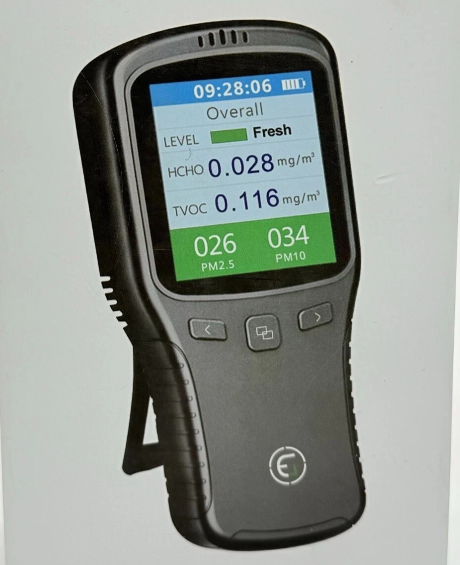 EG Air Quality Monitor  Formaldehyde Detector  Pollution Meter  Sensor Tester FS