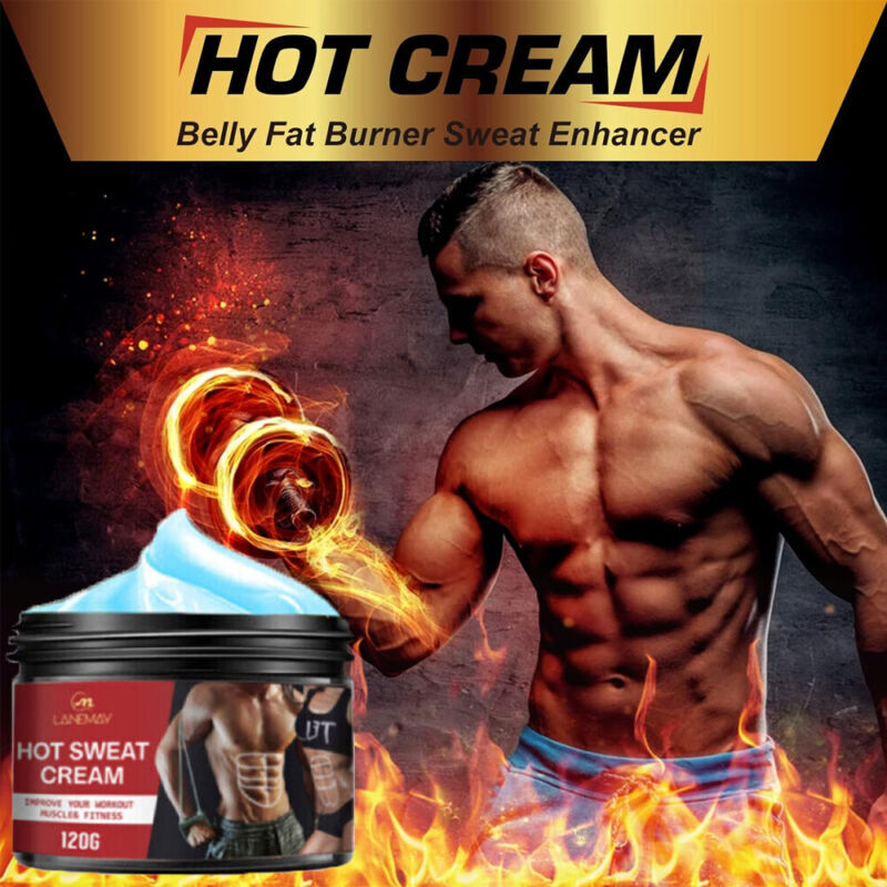 Hot Sweat Cream, Belly Fat Burning Cream Gel Weight Loss Cream Workout Enhancer