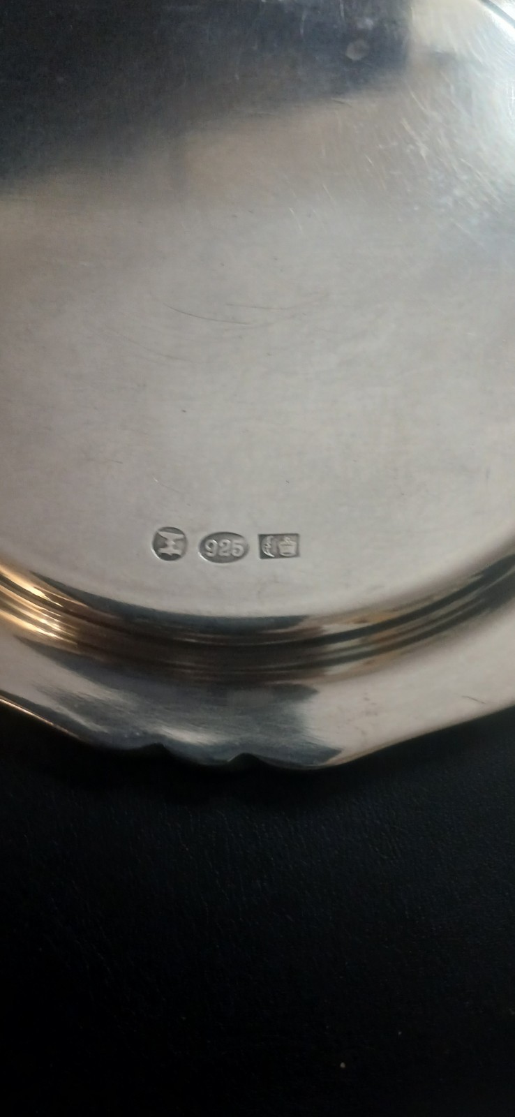 Antique German Sterling Silver Koch Bergfeld and Breman Small Tray Hallmarked