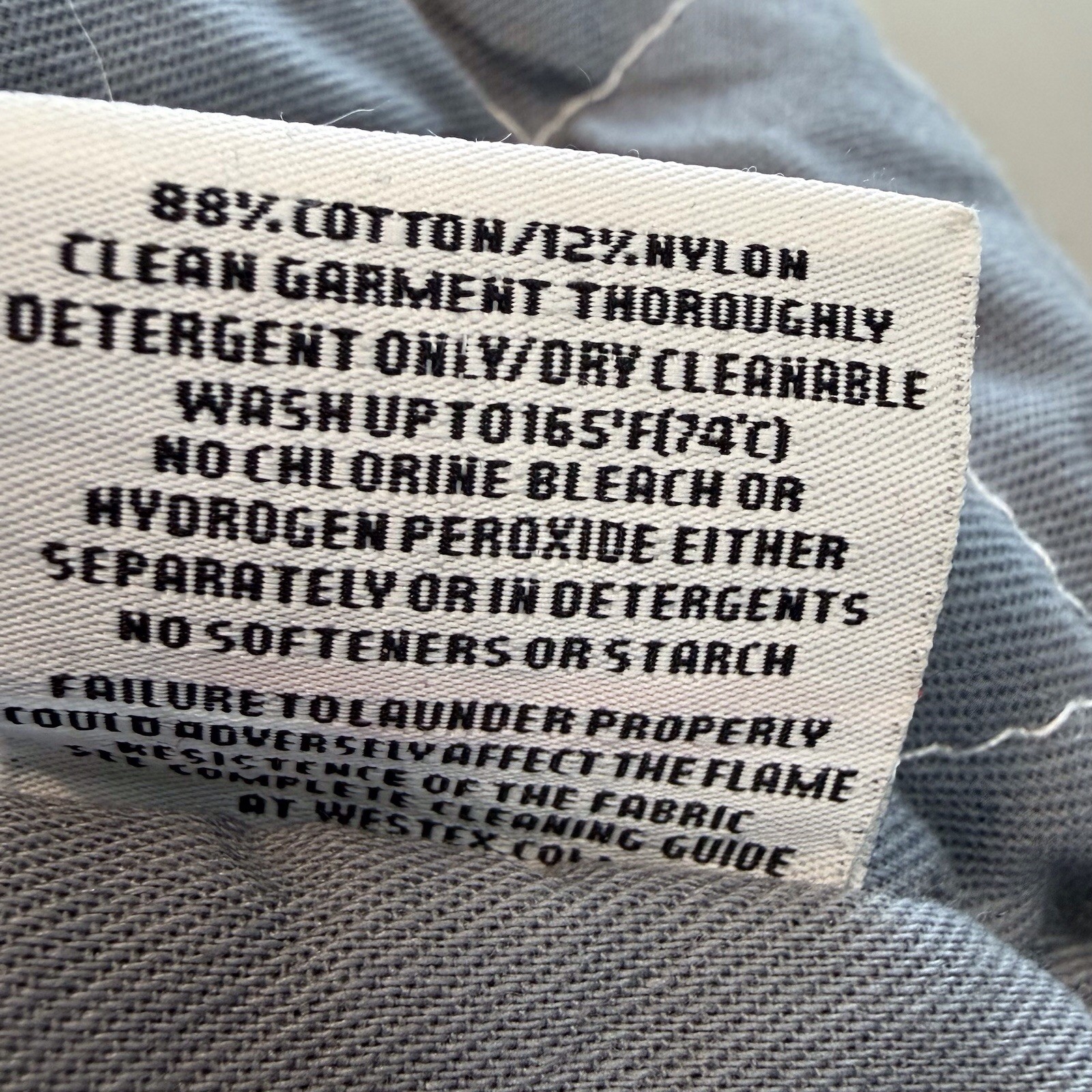 Workrite FR Arc Flash Jacket XL Long 30 Cal ATPV Flame Resistant Navy