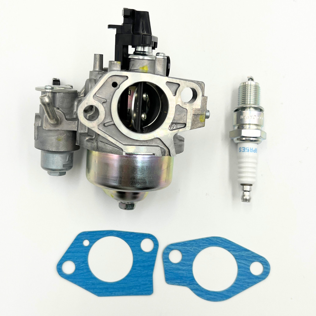 Genuine Honda 16100-Z5T-901 Carburetor kit w/ Gaskets & Spark Plug 98079-55846
