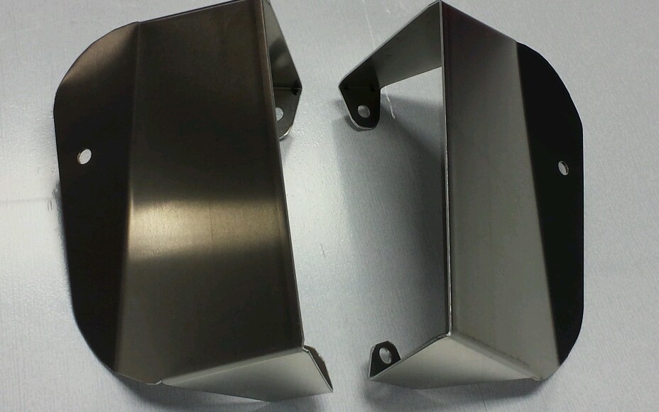 HONDA TRX400EX - TRX400X RADIATOR AIR SCOOPS 1993-2004 /TRX400EX-400X alum wow