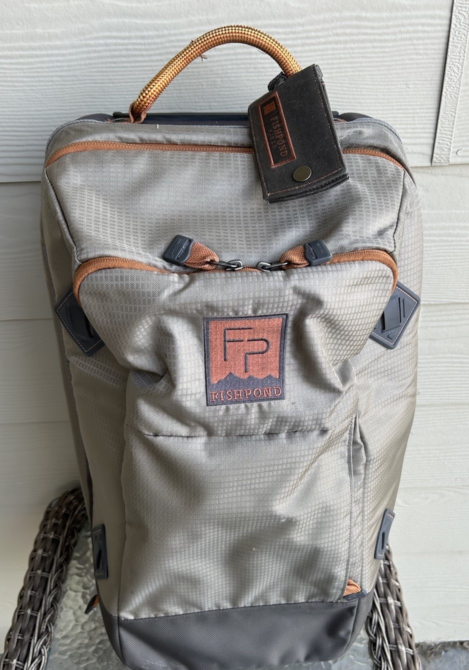 $279 FISHPOND "Teton" 22" Carry-on Wheeling Luggage Bag