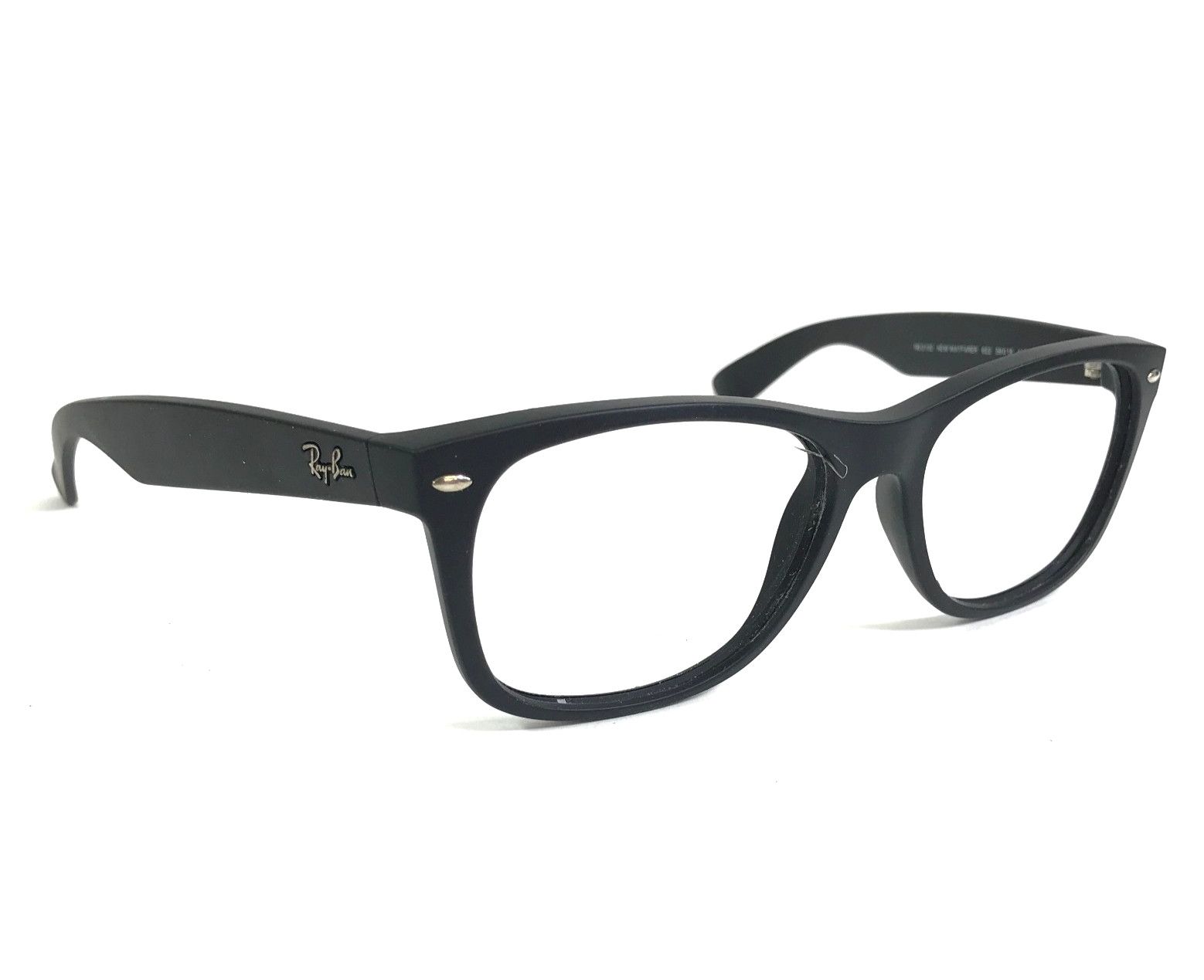 Ray-Ban Eyeglasses Frames RB2132 NEW WAYFARER 622 Rubber Matte Black 58-18-145