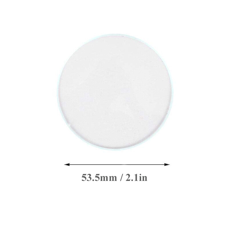 Crystal Cover Lid Fit Dial Caliper Dial Test Indicator Curved Crystal Dia 53.5mm