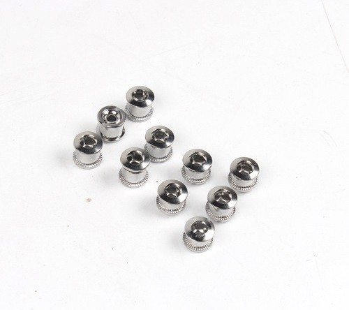 MTB Road Bike Chainring Bolts Steel Single Double Triple Speed Nut Screw 6.5/8.5