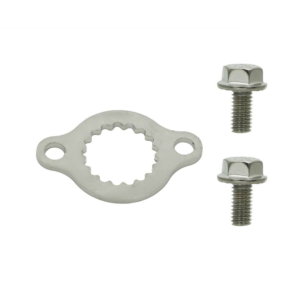 For 1999-2004 HONDA TRX400EX 400EX Front Sprocket Keeper Fixing Plate Lock Bolts