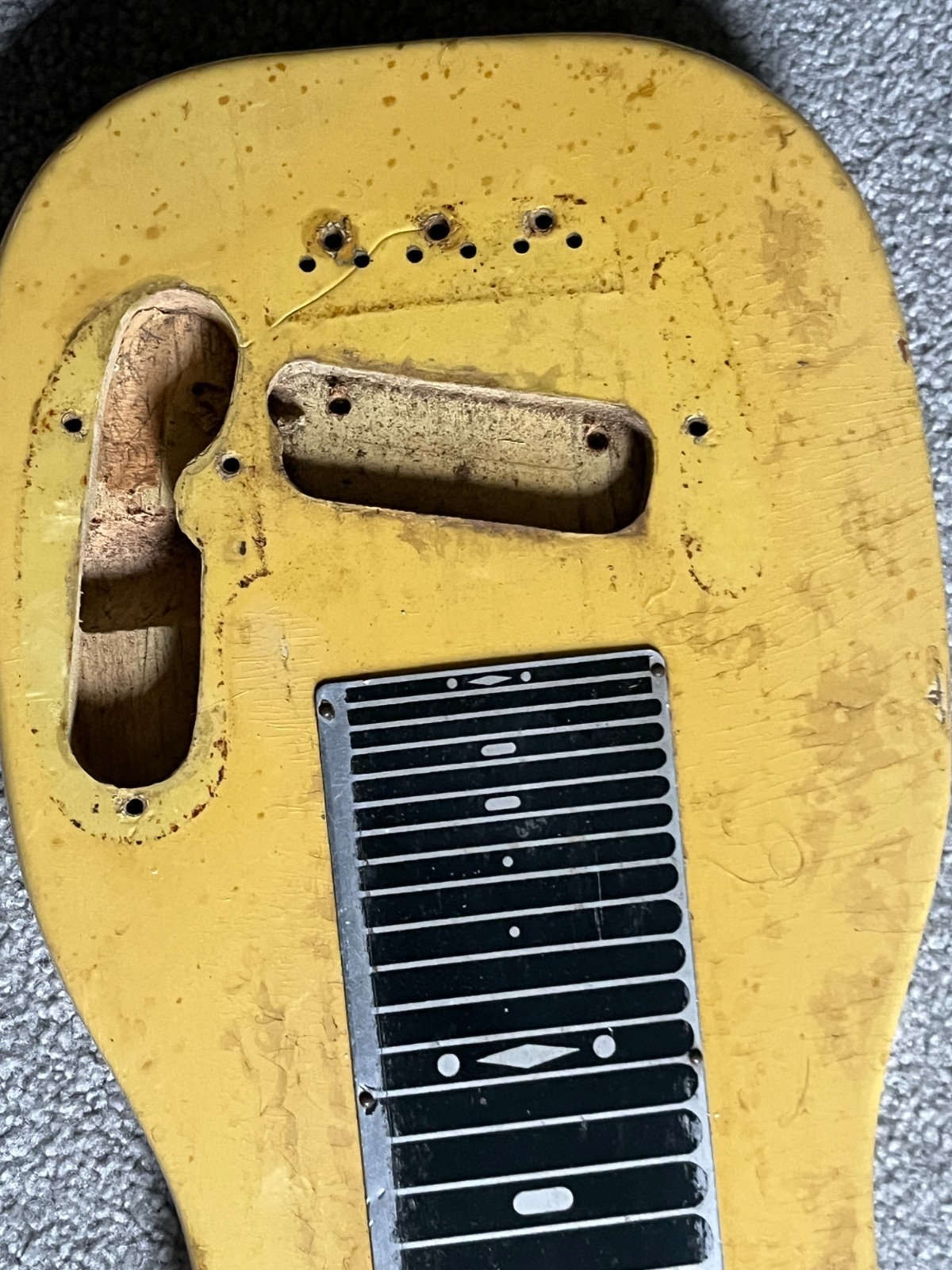 1950s Fender Champion lap steel guitar body