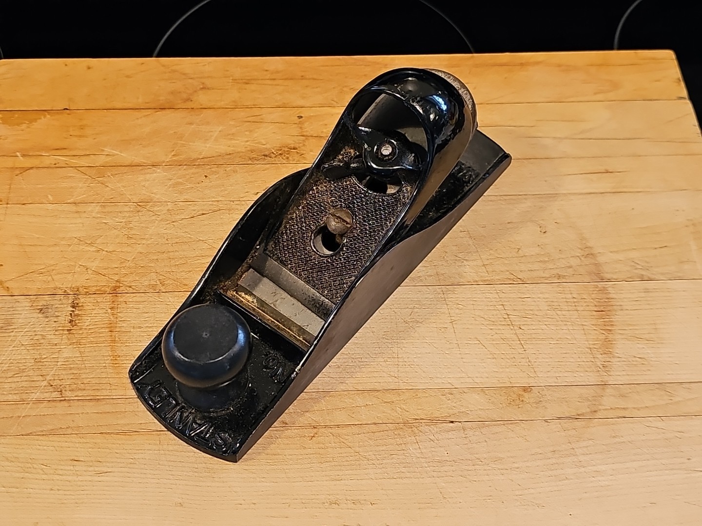 Vintage Stanley No. 220 Block Plane USA Made Used Free Shipping