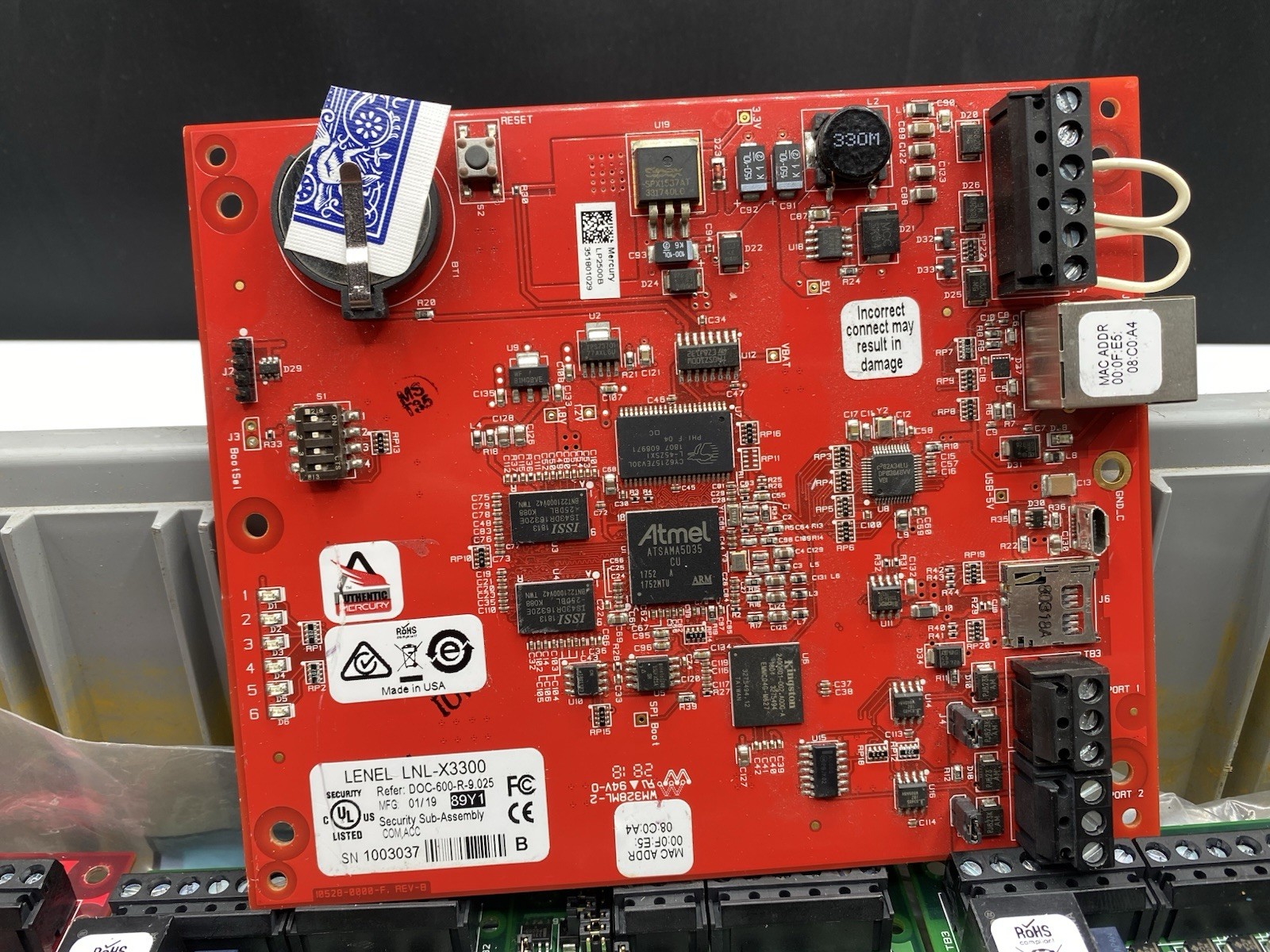 LENEL LNL-X3300 With LNL--1300 Lot Read!