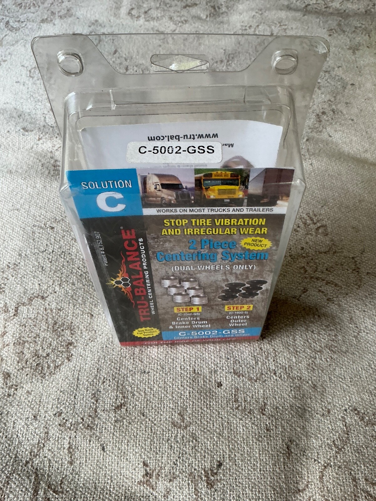 Tru-Balance C-5002-GSS 2 piece centering system