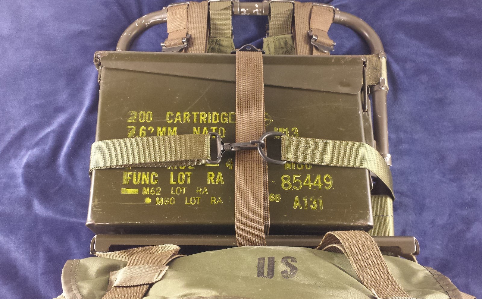 VIETNAM LIGHTWEIGHT RUCKSACK BACK PACK WAIST STRAP