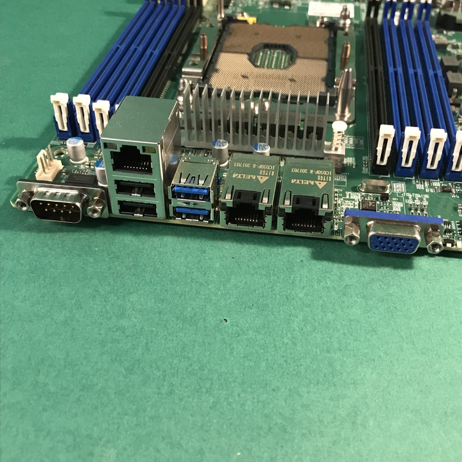 Supermicro X11SPi-TF system board motherboard + I/O Plate