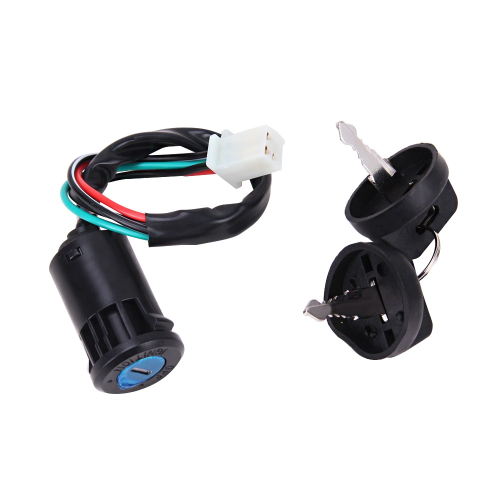IGNITION KEY SWITCH FOR 110cc 125cc CHINESE QUAD ATV TAOTAO KANDI COOLSTER