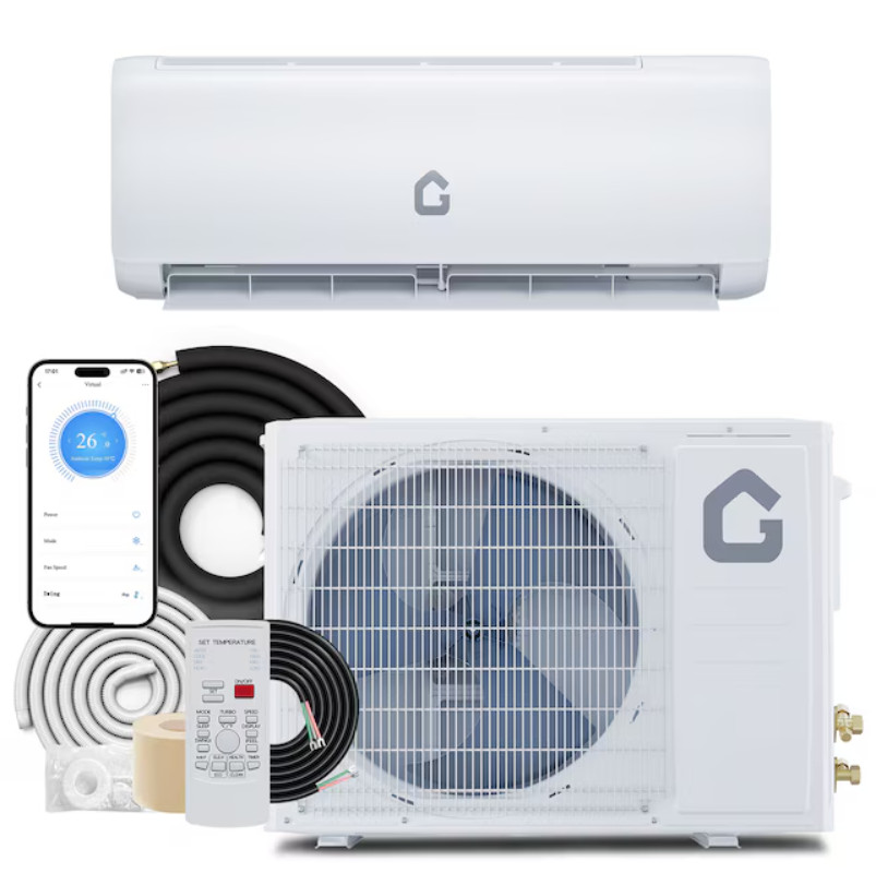 Idealhouse 9K BTU Mini Split AC Heat Pump System WiFi Remote Deal
