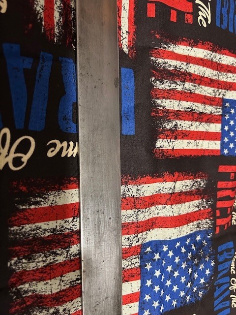 Vintage fixed blade knife (brisket slicer?) 18" oal with 13" blade