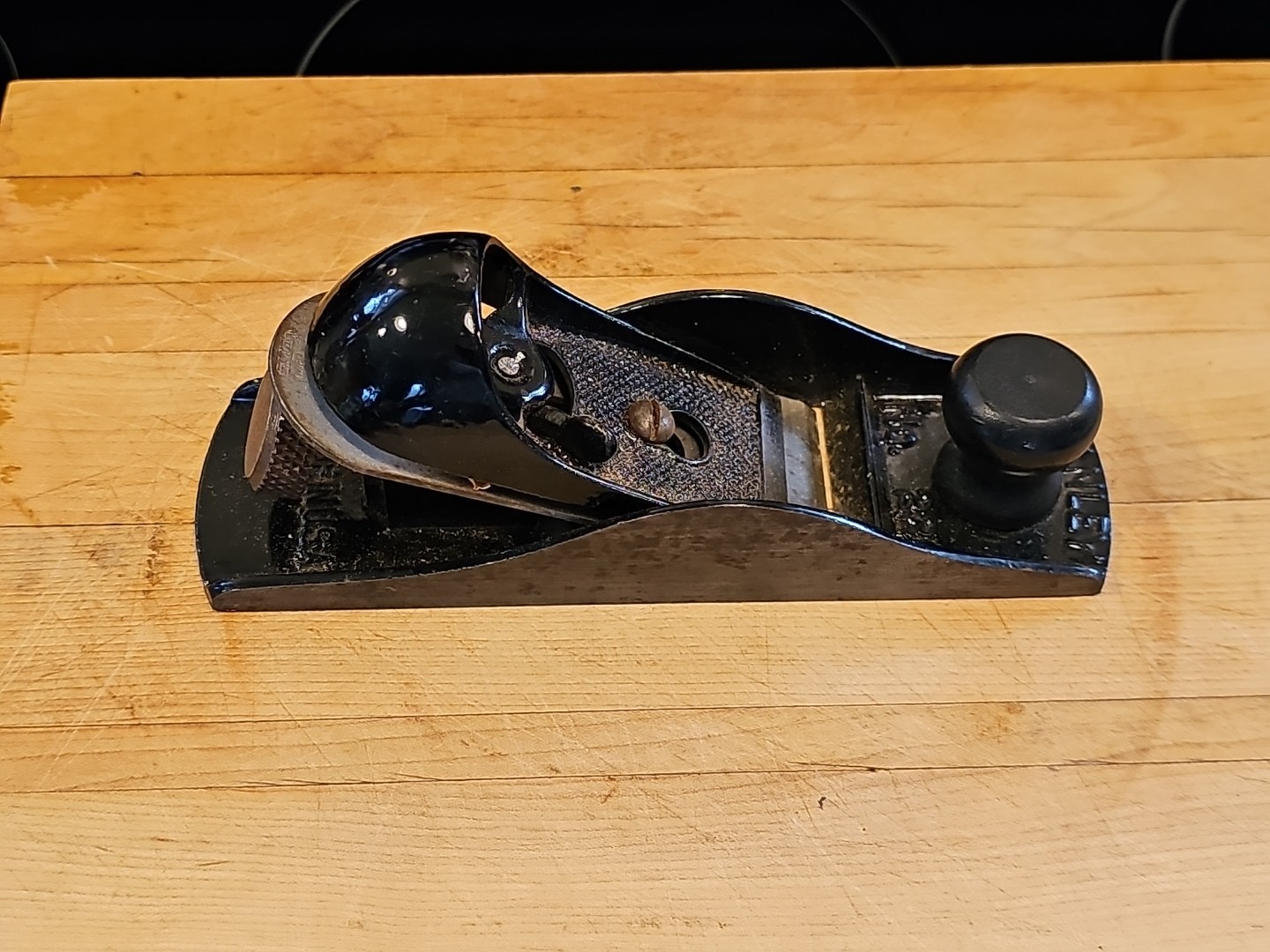 Vintage Stanley No. 220 Block Plane USA Made Used Free Shipping