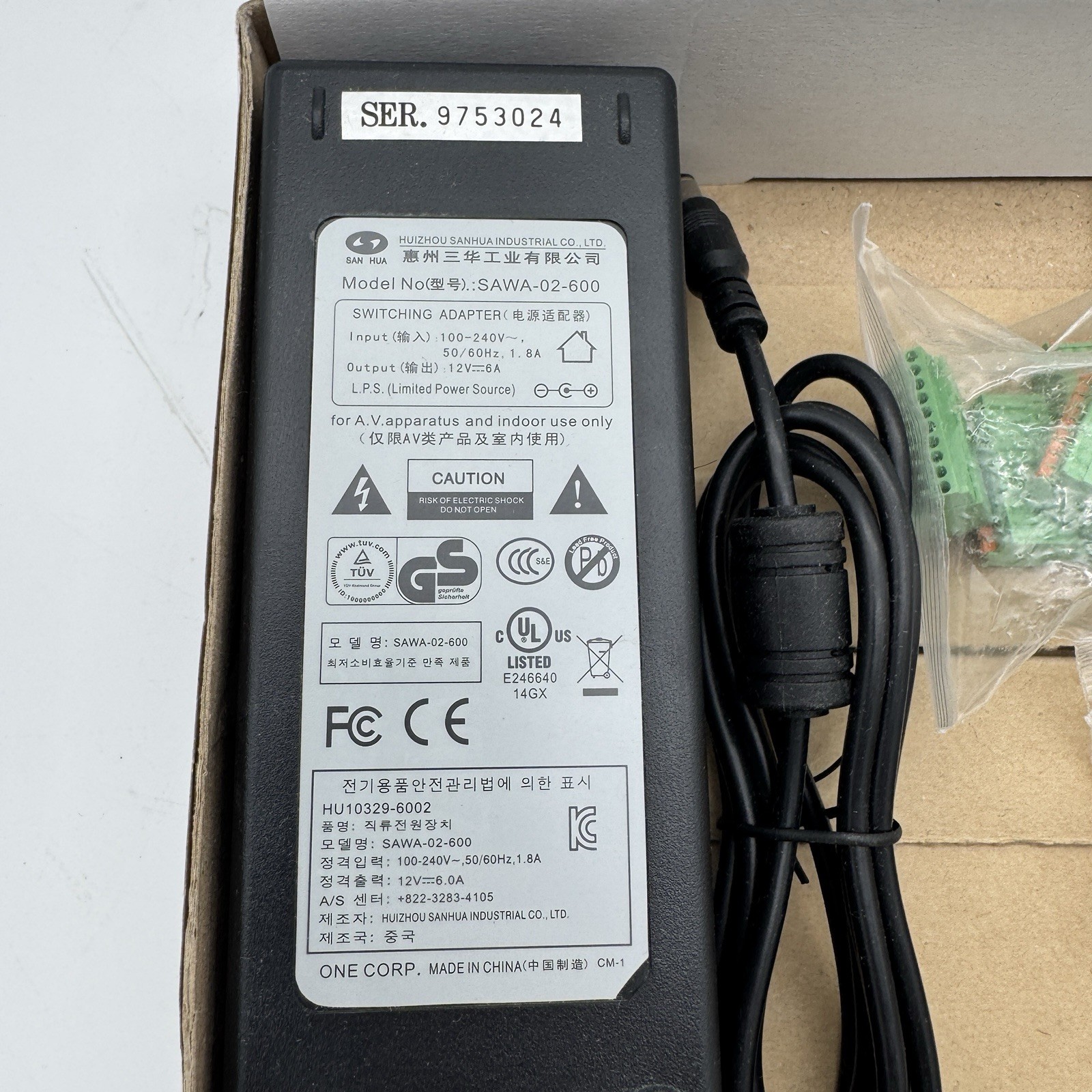 Pelco ENC5416-US 16 Channel H.264 Direct-Attach Encoder US