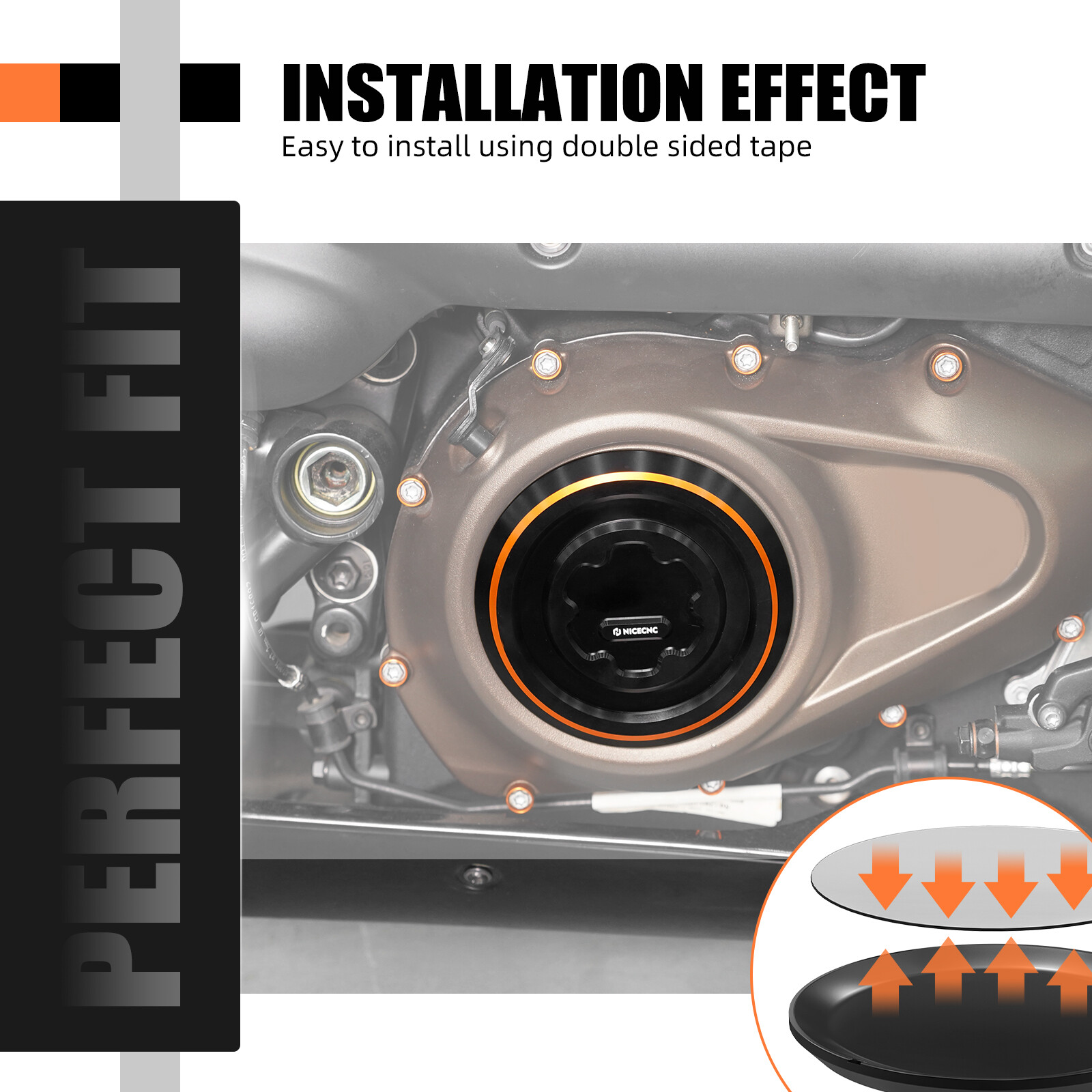 Anodized Right Side Clutch Cover For Harley Sportster RH1250S 2021-2024