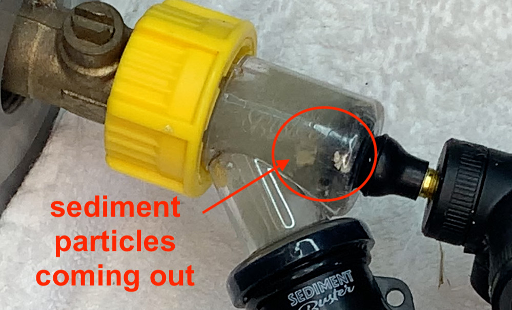 Sediment Buster - Water Heater Flushing Tool, Flush, Drain & Clean Water Heaters