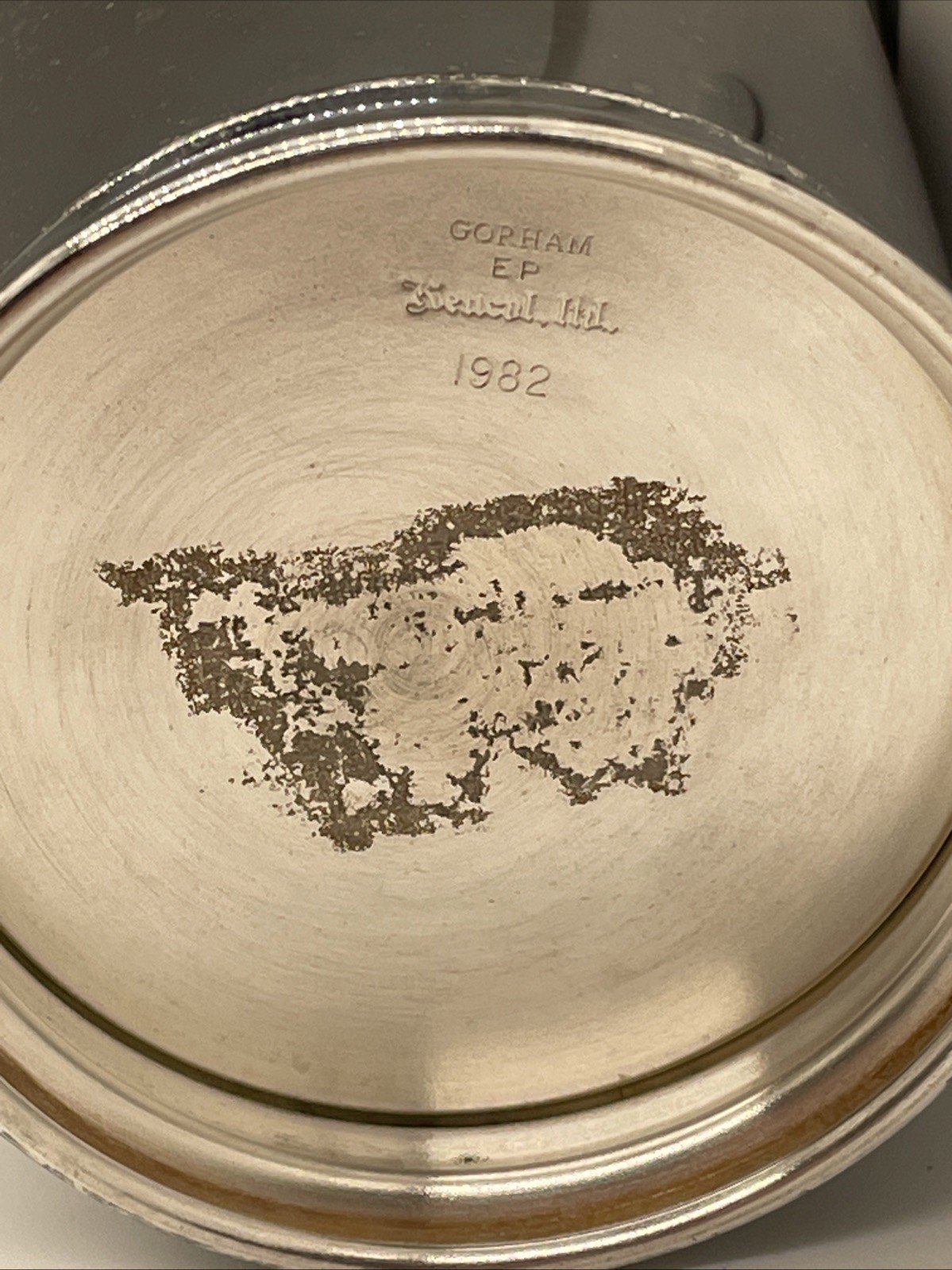 Vintage Gorham Silverplate Mint Julep Cup Honorable Order Kentucky Colonels ‘82