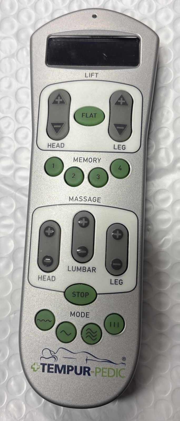 Tempur-Pedic Tempur-Ergo Premier 10003-RFREMS-L008 Wireless Remote Control