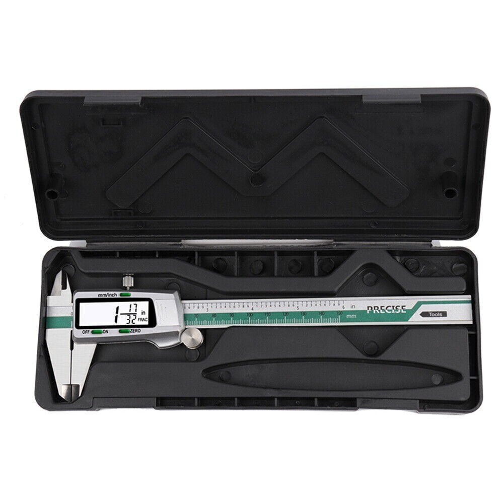 0–6" Digital Electronic Vernier Caliper LCD Gauge Vernier Caliper Micrometer