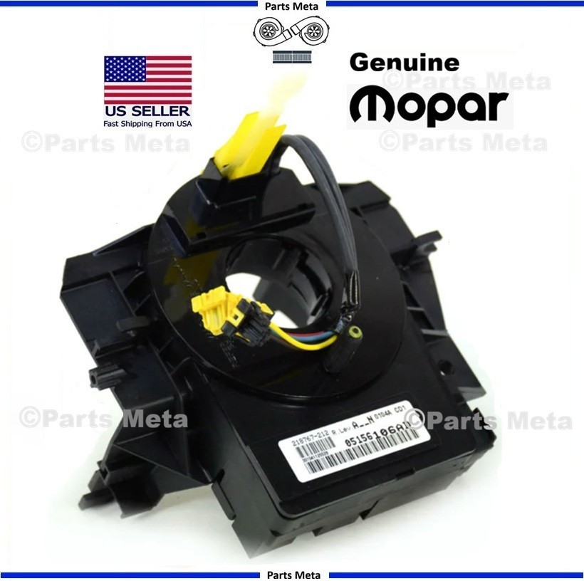 MOPAR Clock Spring OEM with ANGLE SENSOR Steering Wheel -For Jeep Wrangler 07-18