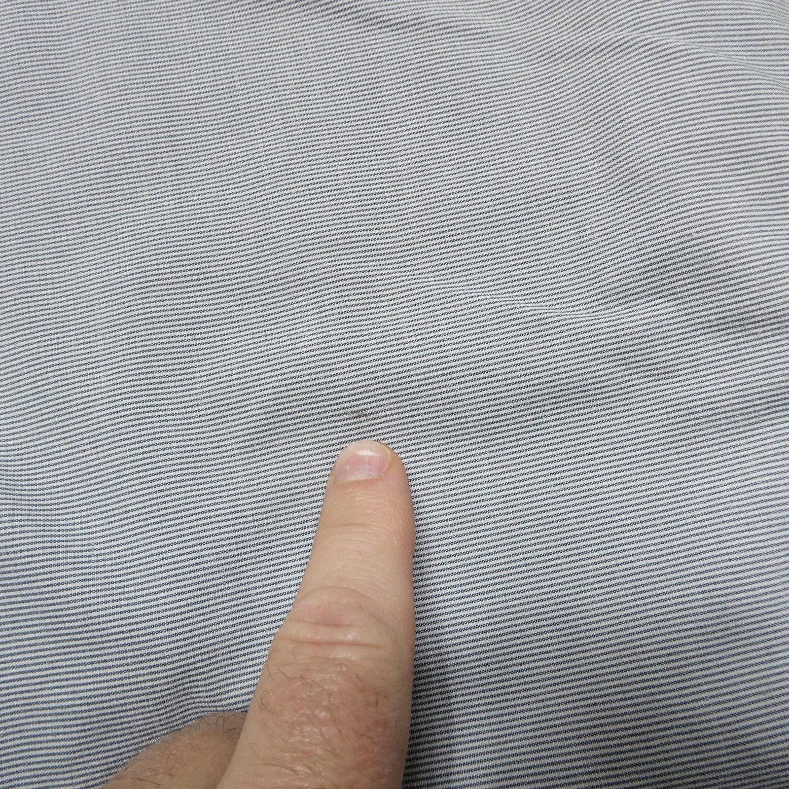 Travis Mathew Golf Shorts Mens Size 39 Gray Microstripe Performance Stretch