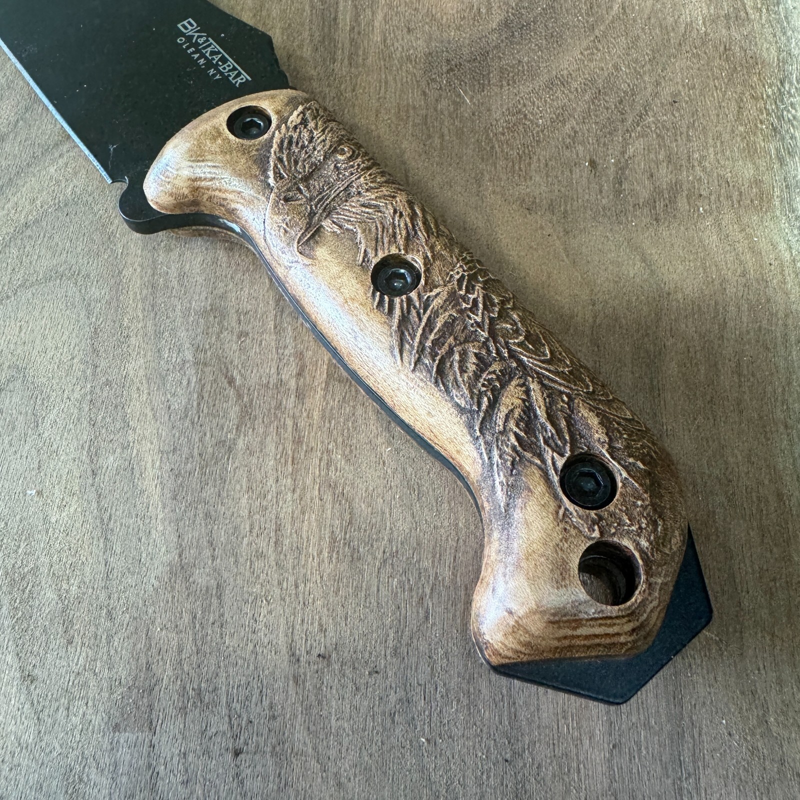 Eagle scales for Ka-Bar Becker bk-2 bk-7 bk-9 / custom scales / made in USA