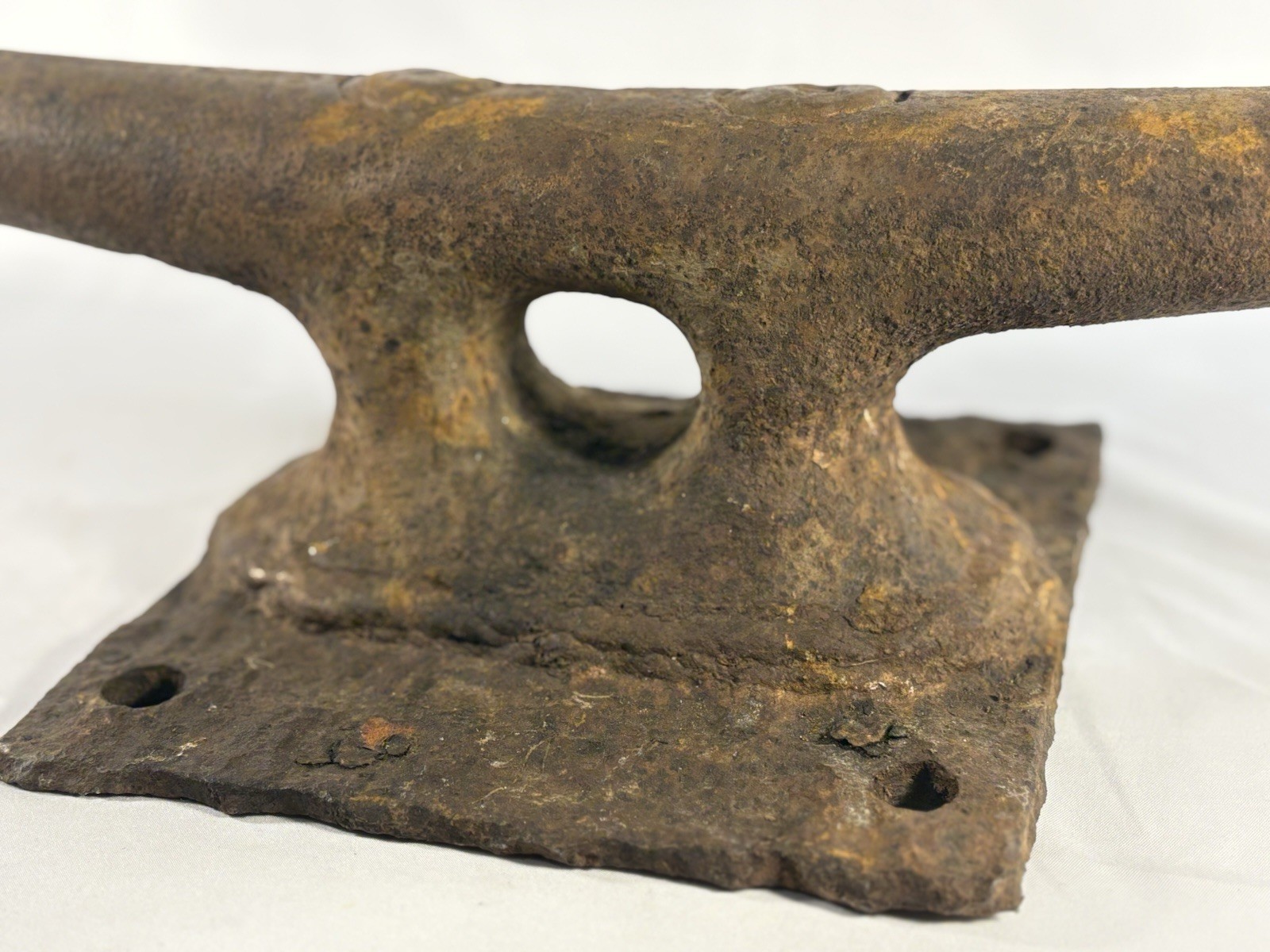 Antique Cast Iron Nautical Dock Cleat Boat Rope Tie Marine USA